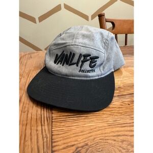 Richardson Outdoor Van Life Collective Hat Mens‎ 5 Panel Camper Grey Black Cap